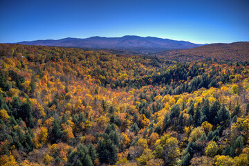 Obraz premium Peak Foliage - Stowe, Vermont