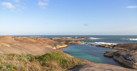 The Elephant Rock in the William Bay National Park close to Denmark in Western Australia