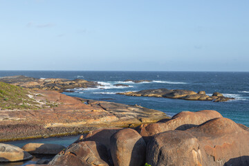 The Elephant Rock in the William Bay National Park close to Denmark in Western Australia