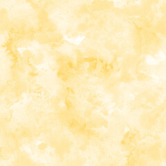 Modern contemporary acrylic background. Yellow texture made with a palette knife. Abstract painting on paper. Mess on the canvas.
