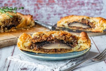 Vegan mushroom Wellington