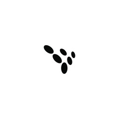v letter vector logo abstract