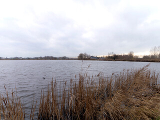 The Abcoude Meer lake in autumn