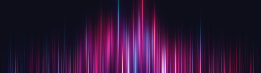 Light streak, fast speed motion, neon glowing light, blurred lines, abstract background, 3d rendering