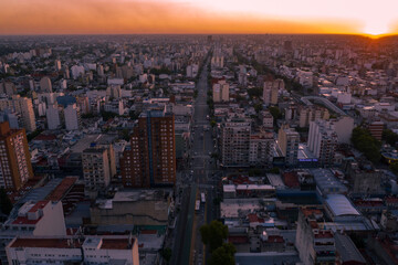 Naklejka na ściany i meble Buenos Aires Drone