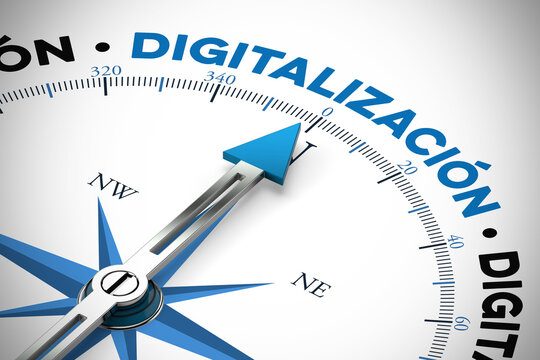 Digitalización (Digitalisierung) als Umformung Konzept