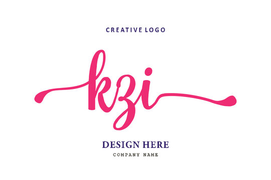 KZI lettering logo is simple, easy to understand and authoritative