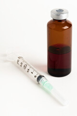 Hygienic Single-Use Plastic Disposable Injection And Amber Color Vaccine Vial