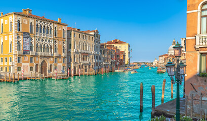 Venice Italy city  grande canal , beautiful old architecture