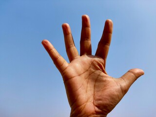 hand in the sky