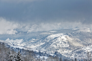 Les Vosges en hiver