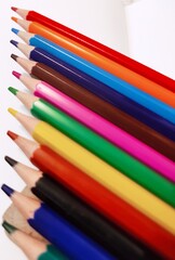 Muliple colored pencils