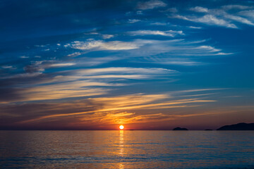 Sunset on Superior Lake