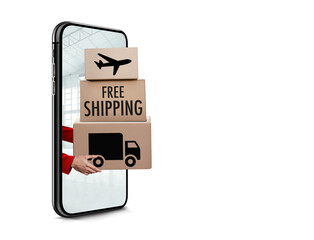 free shipping concept