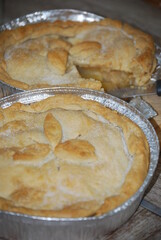 Apple Pies in Foil Trays