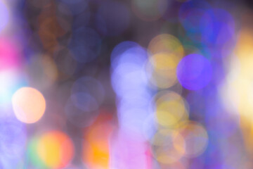 abstract background of colorful lights
