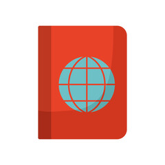 passport with one globe in it