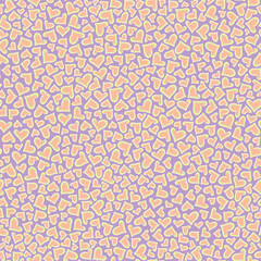 Valentine's day love heart vector design in a seamless repeat pattern.  