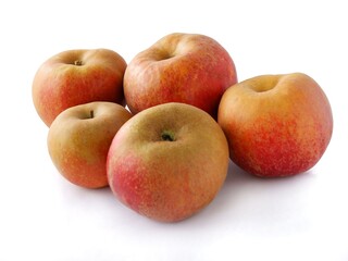 multicolor tasty appples as wholesome fruits close up