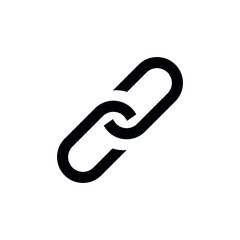 Links icon vector set. Chain sign set collection icon.