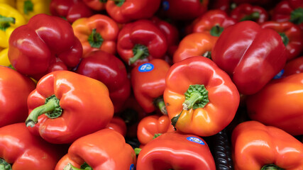 red bell peppers