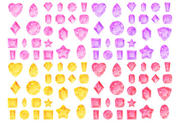 宝石／グラデーション／C