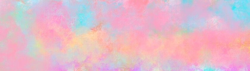 Watercolor paint like gradient background pastel ombre style. Iridescent template for brochure, banner, wallpaper, mobile screen. Neon hologram theme