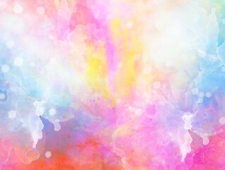 Watercolor paint like gradient background pastel ombre style. Iridescent template for brochure, banner, wallpaper, mobile screen. Neon hologram theme