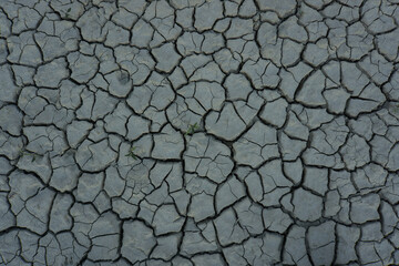 Crack soil on dry season, Global worming effect