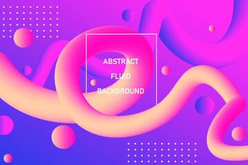 Abstract colorful background fluid design
