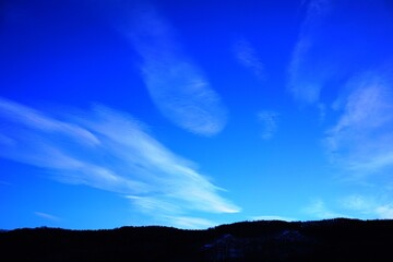 冬の青空