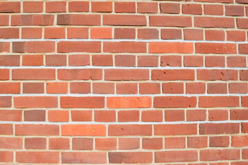 Obraz premium 赤レンガの壁 テクスチャ
