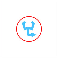 logo sorpion animal sting can poison icon templet vector