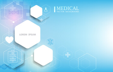 modern technology medical vector wallpaper