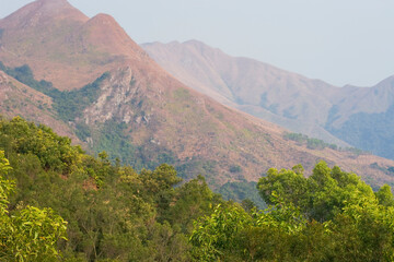 the nature view at Pat Sin Leng Country Park