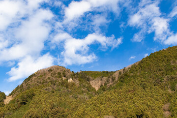 Fototapeta premium 御岳山・大岳山（東京）の風景