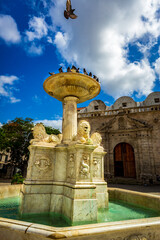 Fototapeta premium Fuente del Conde de Villanueva