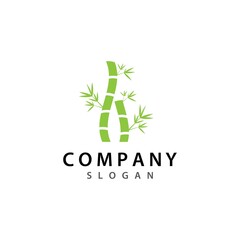 Bamboo logo template