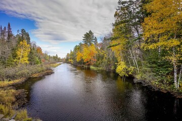 Wisconsin River in Autumn 7