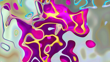 Abstract multicolored background with shapes.