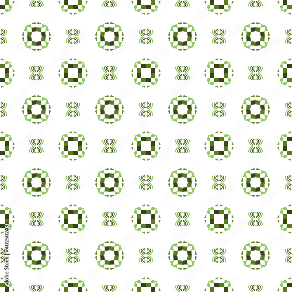 Poster seamless geometric background with abstract ornament pattern.