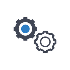 Setting gears icon