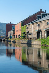 Obraz premium 小樽運河の風景