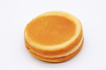 今川焼き（大判焼き）　白背景