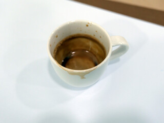 Relax with espresso coffee
