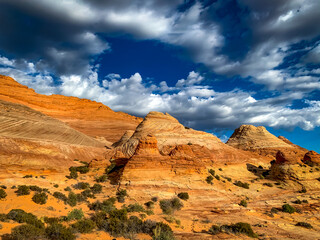 Sandstone formations in Coyote Butte North