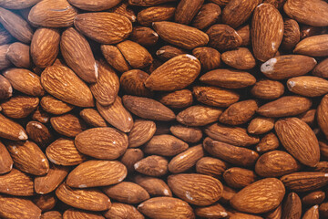 almonds close up