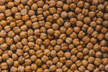 background of chickpeas