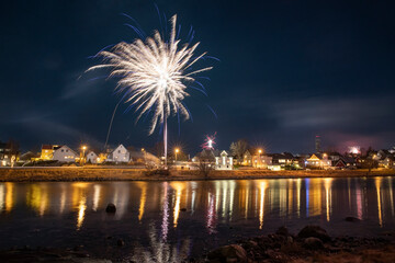 Happy New Year 2021 from Brønnøysund ,Helgeland,Nordland county,Norway,scandinavia,Europe