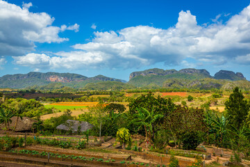 The view of Valle de Vinales